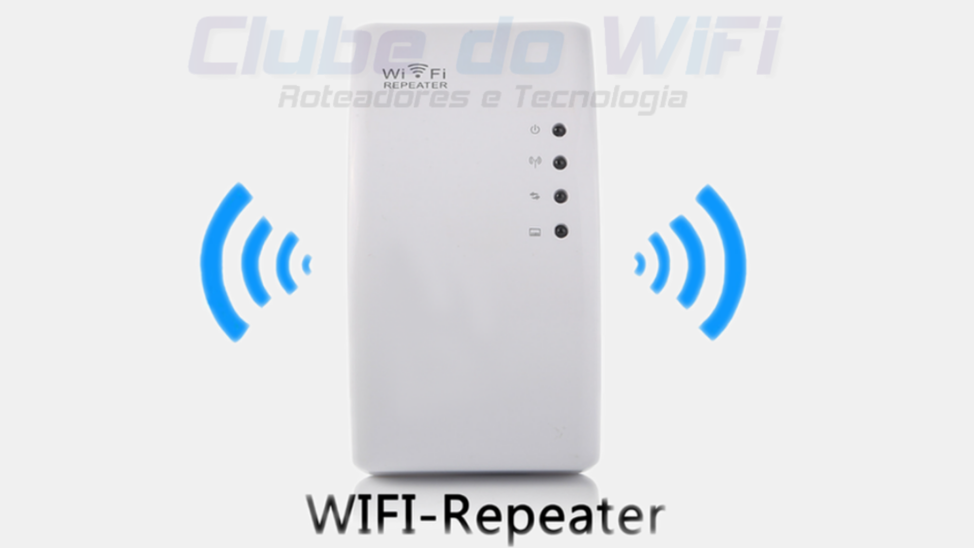 Imagem de um Repetidor Wi-Fi de login pelo IP 192.168.10.1