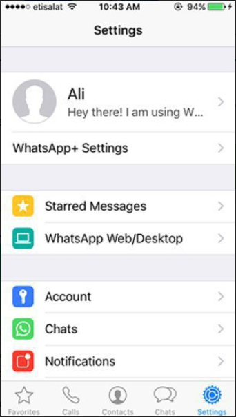 whatsapp gb para iphone