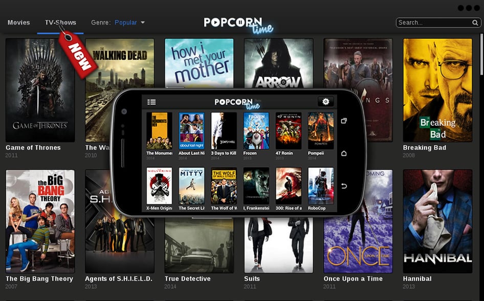 Popcorn Time APK Atualizado 2023 | Download para Android